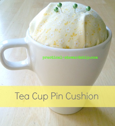 Tea Cup Pin Cushion