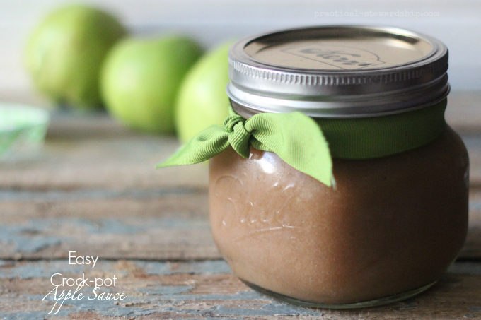 Easy Crock-pot Apple Sauce