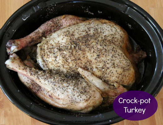 Easy Crock-Pot Turkey - Practical Stewardship