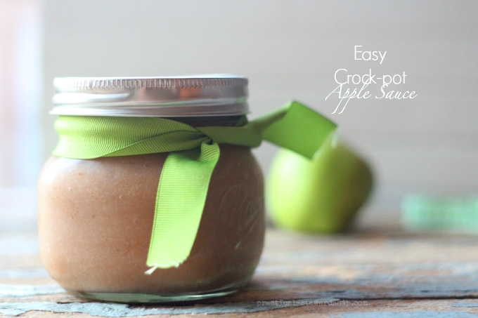 Easy Crock-pot Apple Sauce