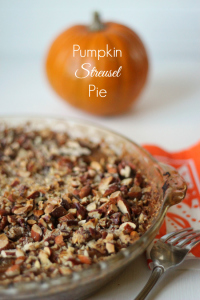 Gluten Free Pumpkin Streusel Pie