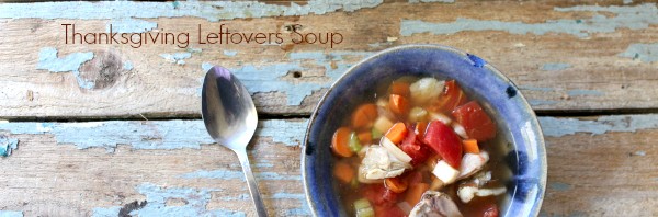 Thanksgiving Leftovers Soup in the Crock-pot