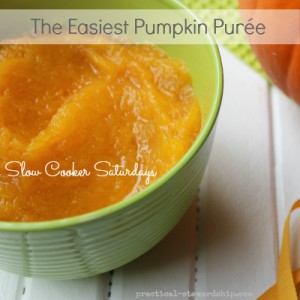 The Easiest Pumpkin Purée