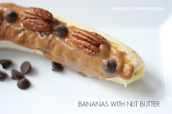 BANANAS WITH NUT BUTTER