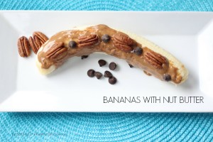BANANAS WITH NUT BUTTER