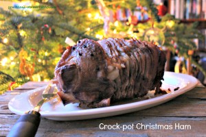 Crock-pot Christmas Ham