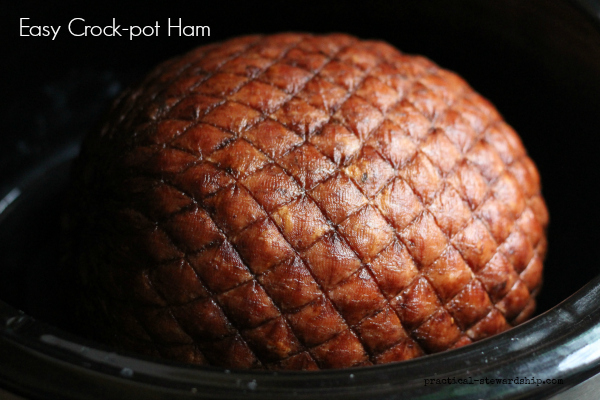 Easy Crock Pot Ham