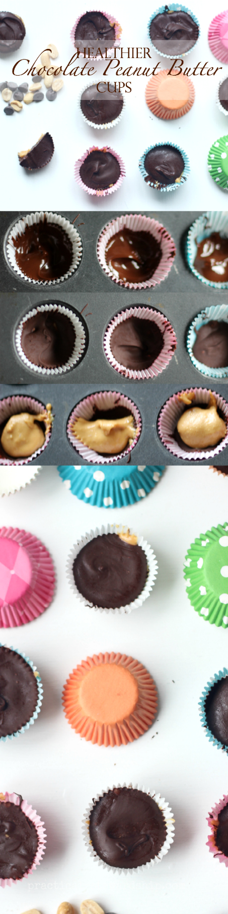 Healthier Chocolate Peanut Butter  Cups