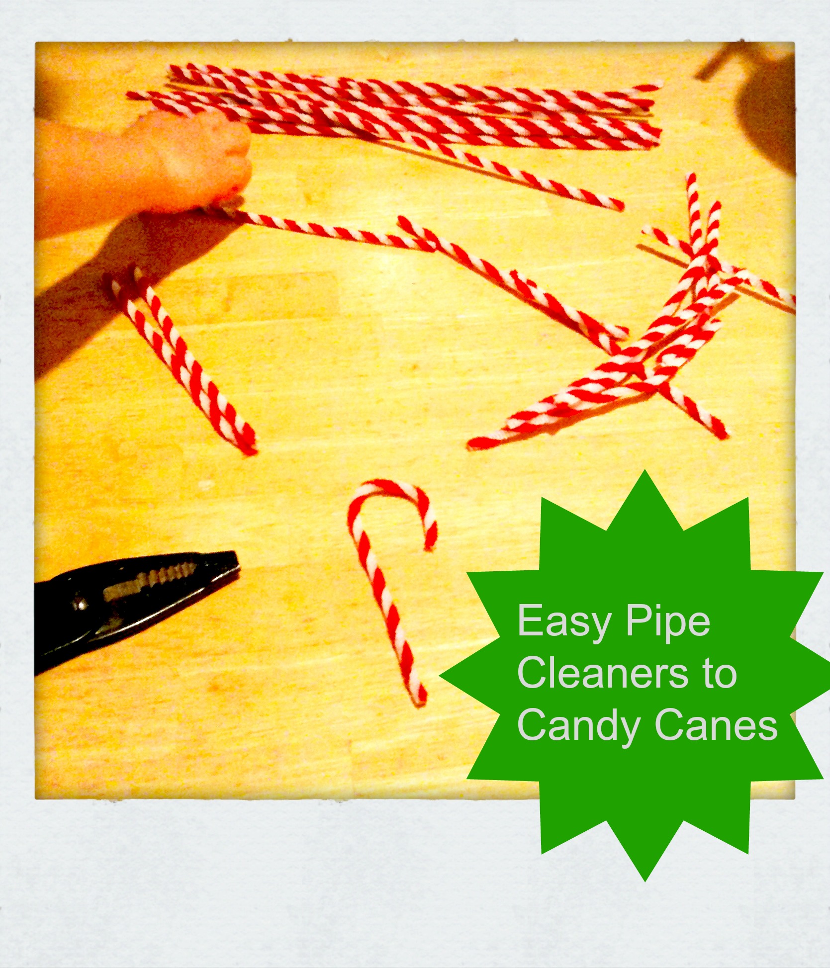 Pipe Cleaner to Candy Cane Ornaments@ practical-stewardship.com