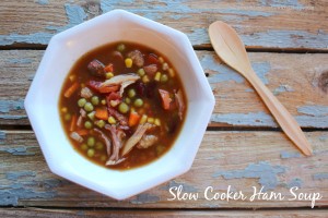 Slow Cooker Ham Soup