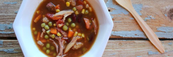 Slow Cooker Ham Soup