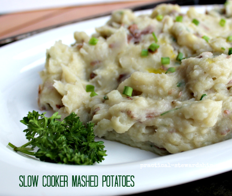 Slow Cooker Mashed Potatoes