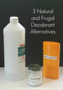 3 Natural Deodorant Alternatives | practical-stewardship.com