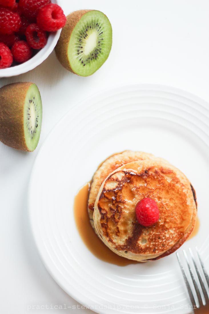 4 Ingredient Protein Packed Pancakes-3