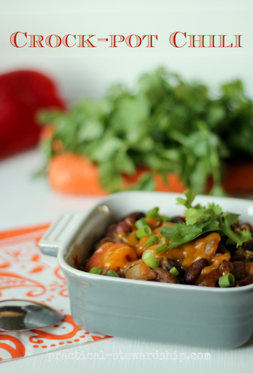 Crock-pot Can Can Chili