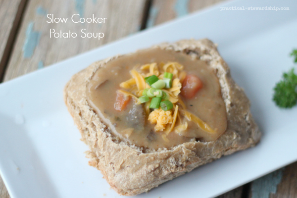 Crock-pot Potato Soup