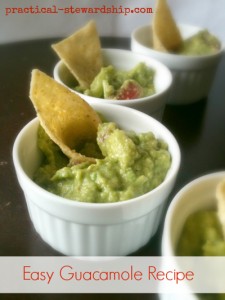 Easy Guacamole Recipe