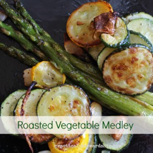Roasted Vegetable Medley with Asparagus