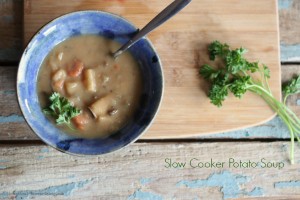 Slow Cooker Potato Soup Recipe