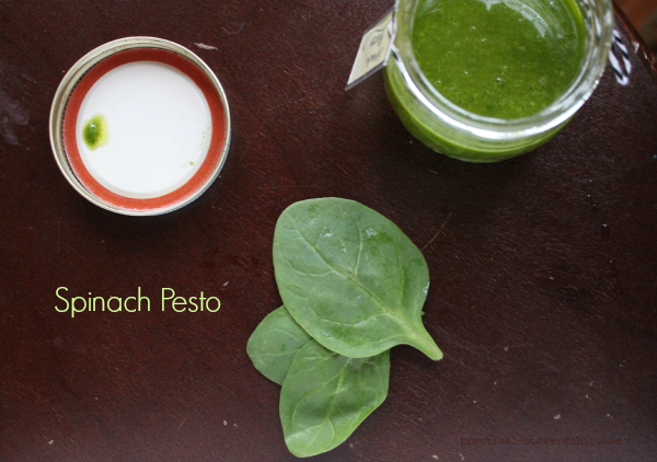 Easy Spinach Pesto