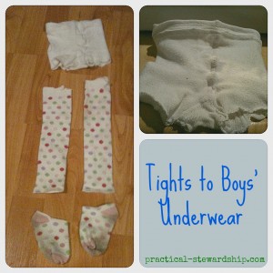 Tights to Boys' Underware Collage