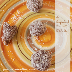 4 Ingredient Coconut Delight Balls Lara Bar