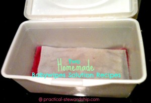 Babywipes Solution