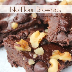 No Flour Black Bean Brownies