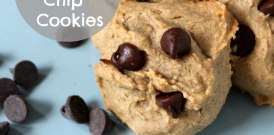 No Flour Chocolate Chip Blender Cookies Gluten-Free, Grain-Free