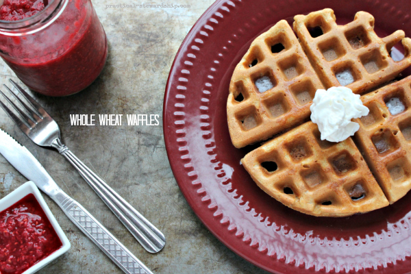 Whole Wheat Waffles