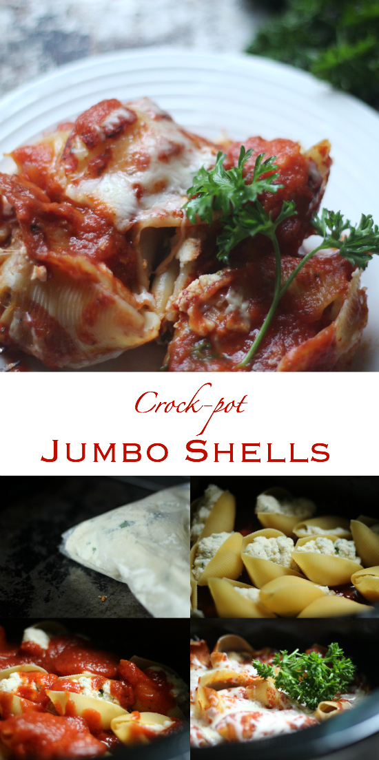 Crock-pot Jumbo Shells