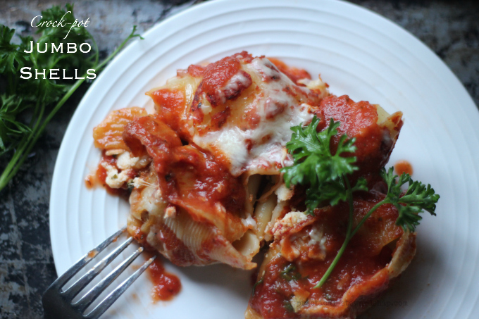 Crock-pot Jumbo Shells