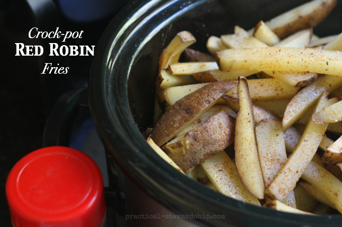 Crock-pot Red Robin French Fries