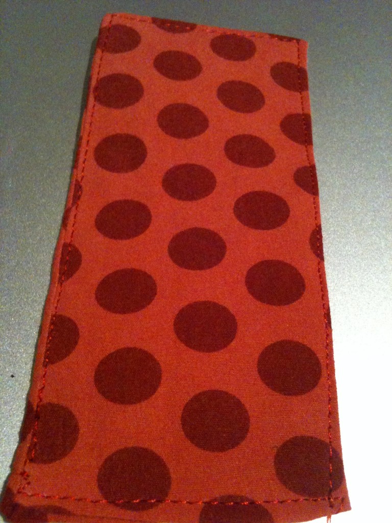 Repurposed Fabric Book Marker