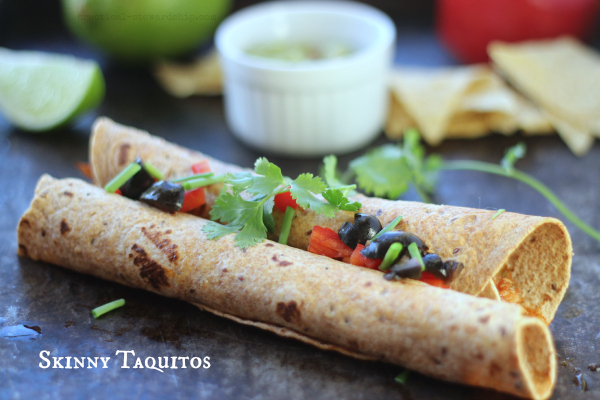 Skinny Baked Taquitos