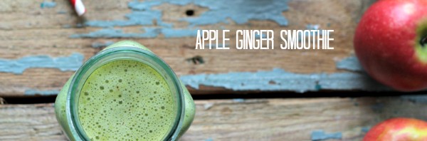 Apple Ginger Smoothie, Vegan