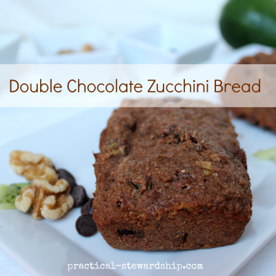 Double Chocolate Zucchini Bread