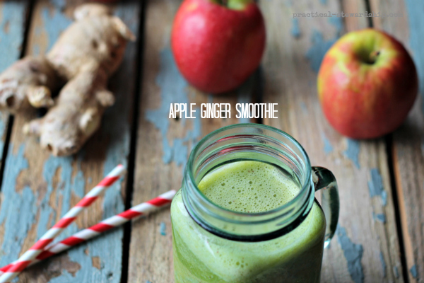 Apple Ginger Smoothie, Vegan