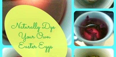 Naturally Dye Your Own Easter Egg Collage