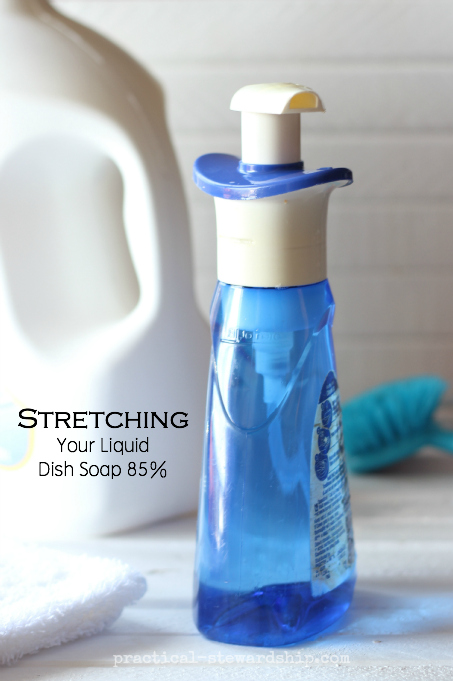 Stretching Your Liquid Dish Soap