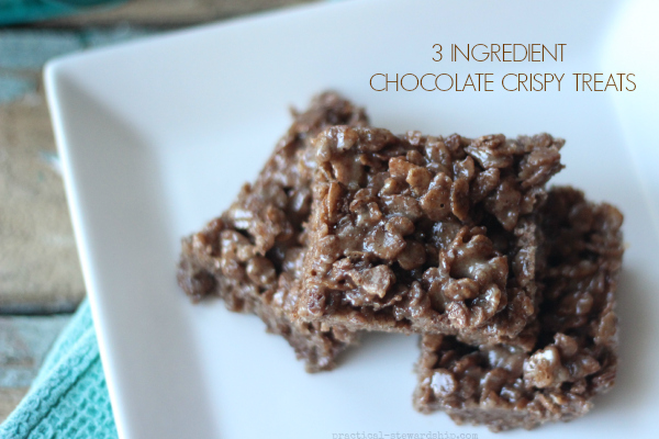 CHOCOLATE CRISPY TREATS