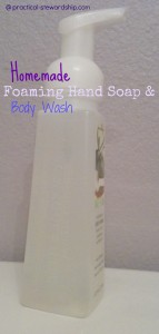 Foaming Hand Soap @ practical-stewardship.com