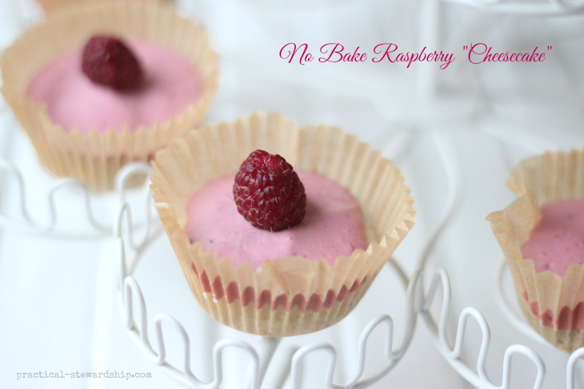 No Bake Raspberry Cheesecake