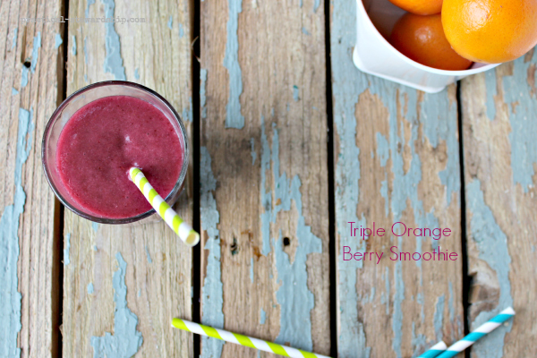 Triple Orange Berry Smoothie