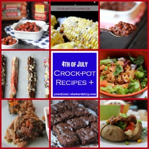 4th of July Crock-pot Recipes Collage