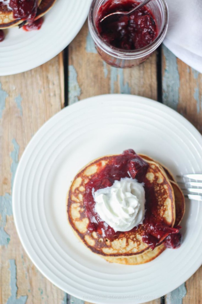 Almond Protein Pancakes