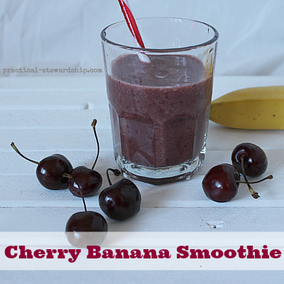  Smoothie Cerise Banane 