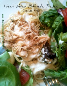 Healthified Raw Alfredo Sauce Lactose Free