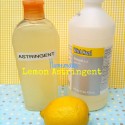 Homemade Lemon Astringent