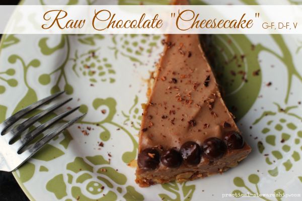 Raw Chocolate "Cheesecake"